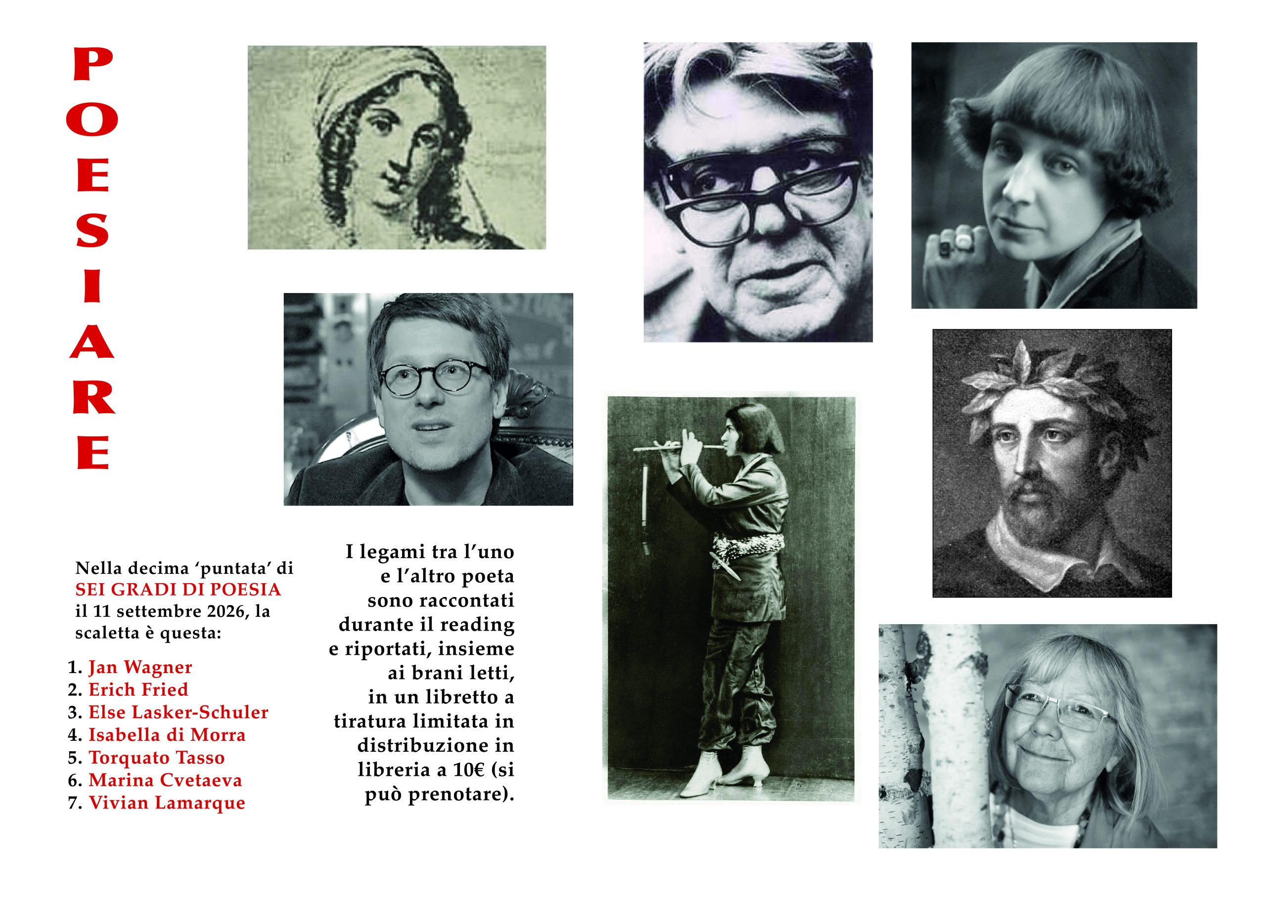 Sei gradi di poesia Settembre 26